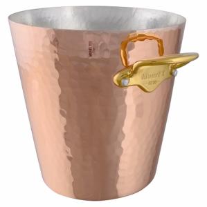 Seau à champagne en cuivre Mauviel