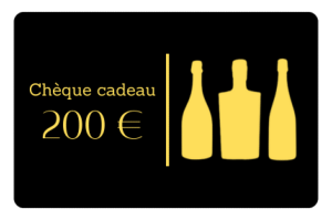 Chèque cadeau La Champagnerie 200 €