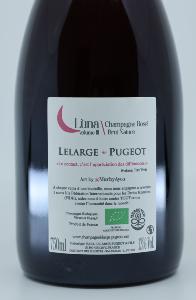 Champagne Lelarge Pugeot Rosé Luna Volume III