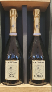 Champagne De Sousa Coffret Caudalies Avize Mesnil 2012